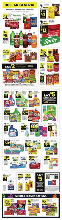 Weekly ad Dollar General 10/06/2024 - 10/12/2024