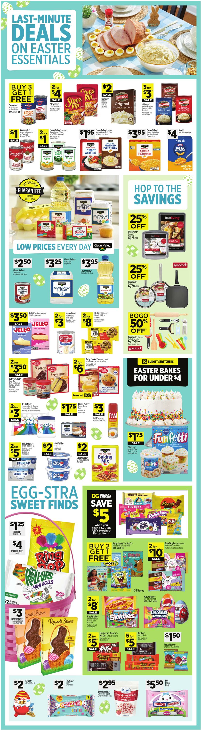 Weekly ad Dollar General 03/29/2026 - 04/04/2026