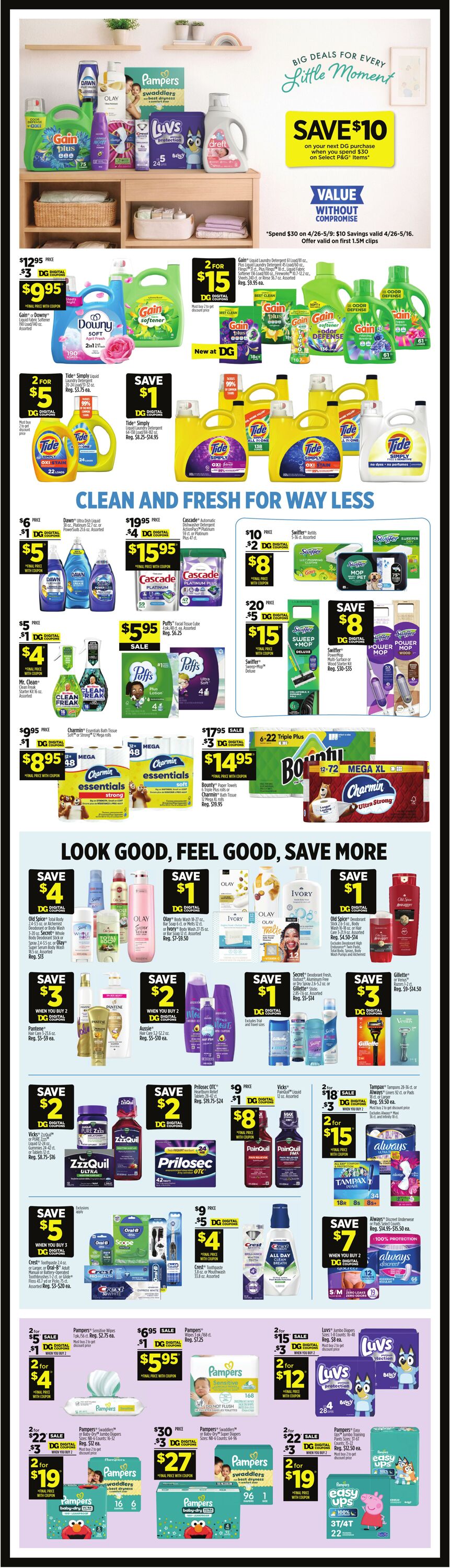 Weekly ad Dollar General 04/26/2026 - 05/02/2026