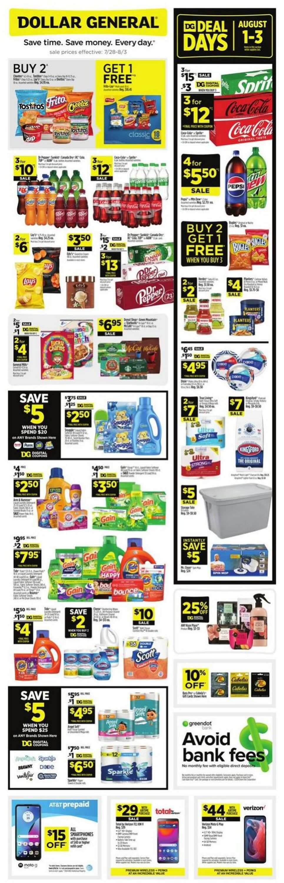 Weekly ad Dollar General 07/28/2024 - 08/03/2024