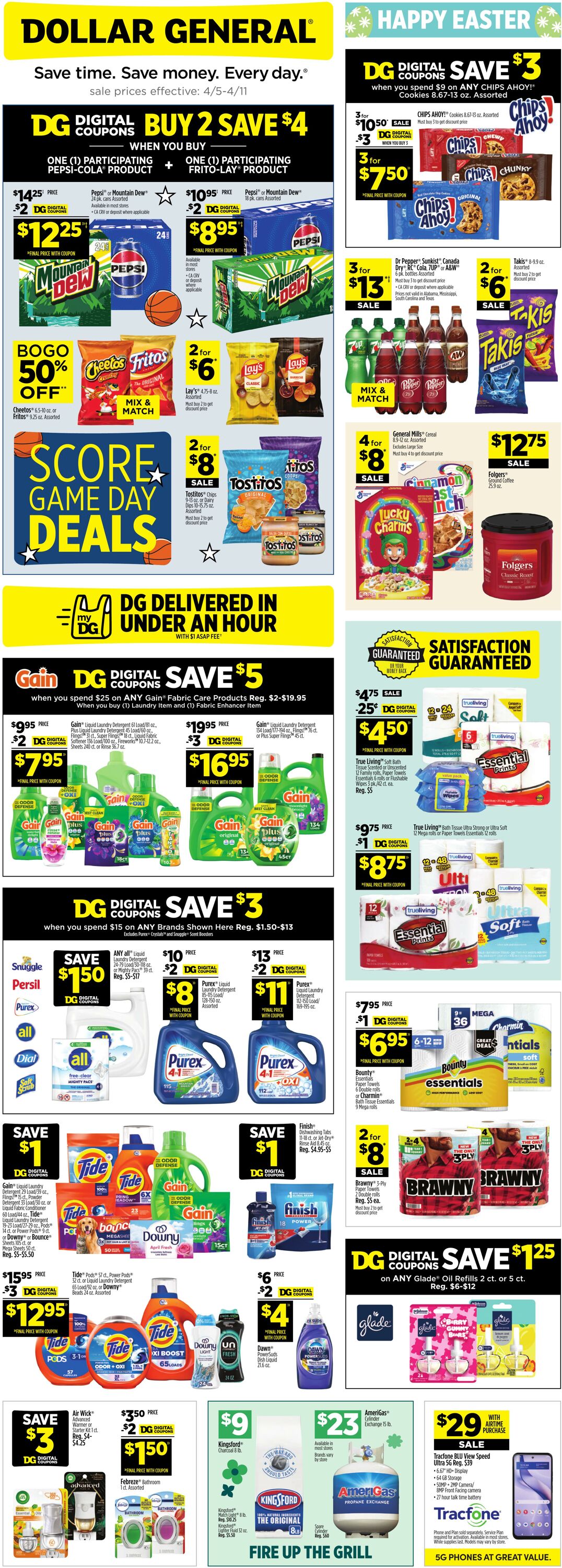 Weekly ad Dollar General 04/05/2026 - 04/11/2026