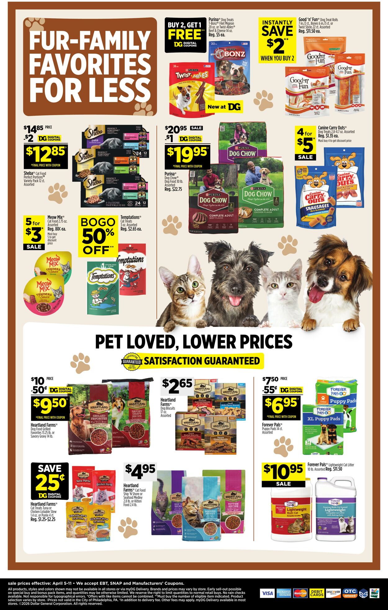 Weekly ad Dollar General 04/05/2026 - 04/11/2026