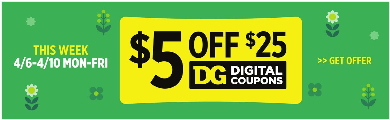 Weekly ad Dollar General 04/05/2026 - 04/11/2026