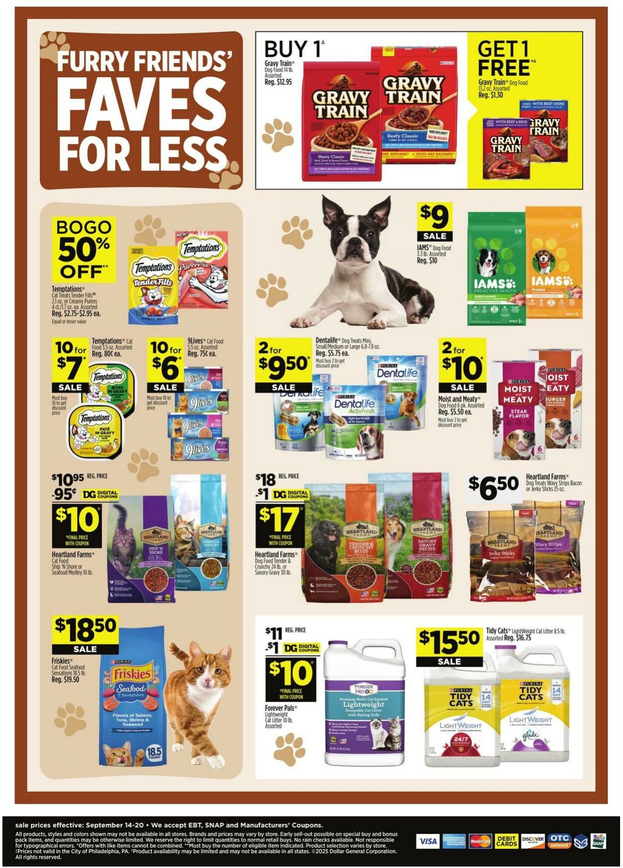 Weekly ad Dollar General 09/14/2025 - 09/20/2025