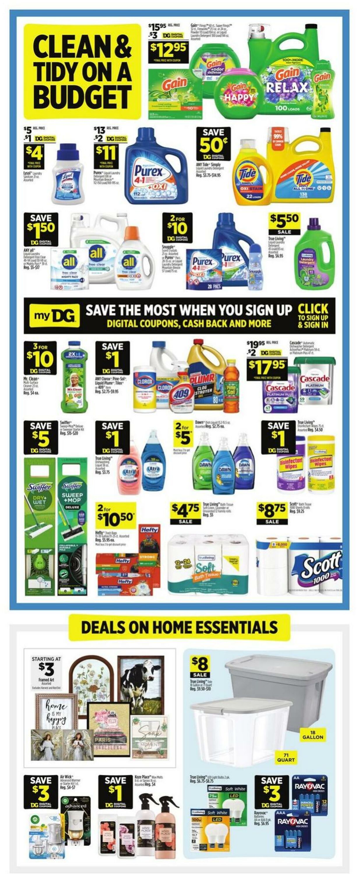 Weekly ad Dollar General 09/14/2025 - 09/20/2025