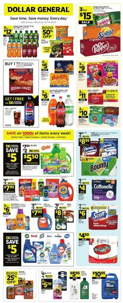Weekly ad Dollar General 09/14/2025 - 09/20/2025