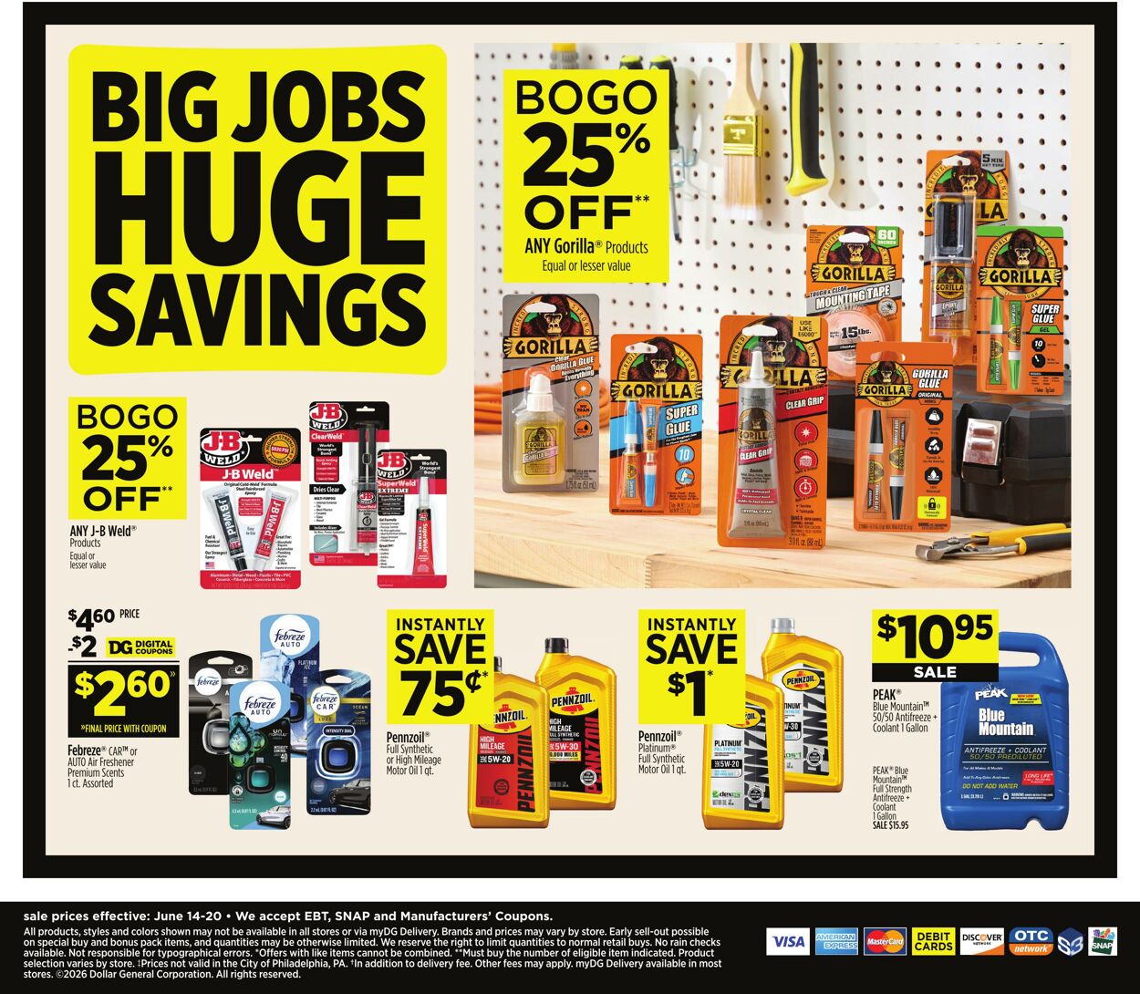 Weekly ad Dollar General 06/14/2026 - 06/20/2026