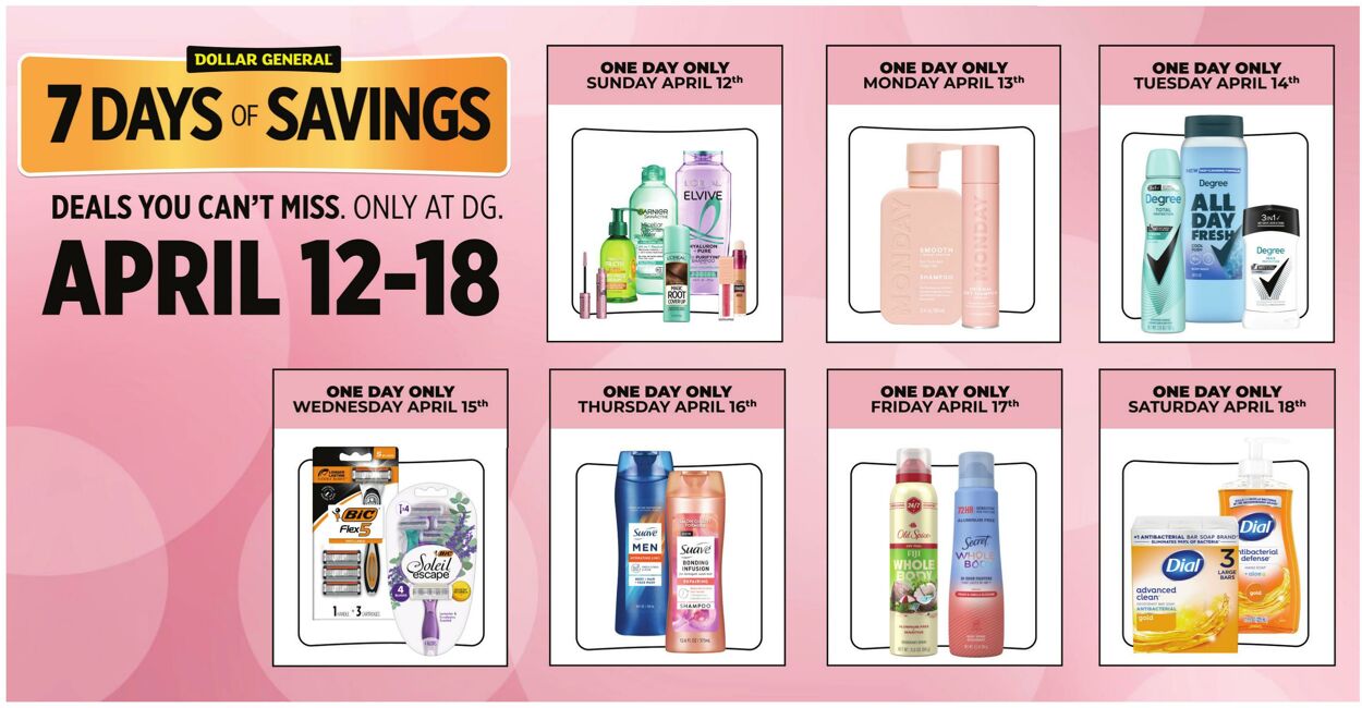 Weekly ad Dollar General 04/12/2026 - 04/18/2026