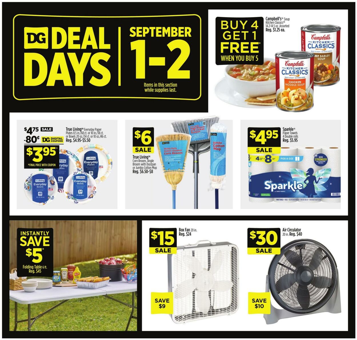 Weekly ad Dollar General 09/01/2024 - 09/07/2024