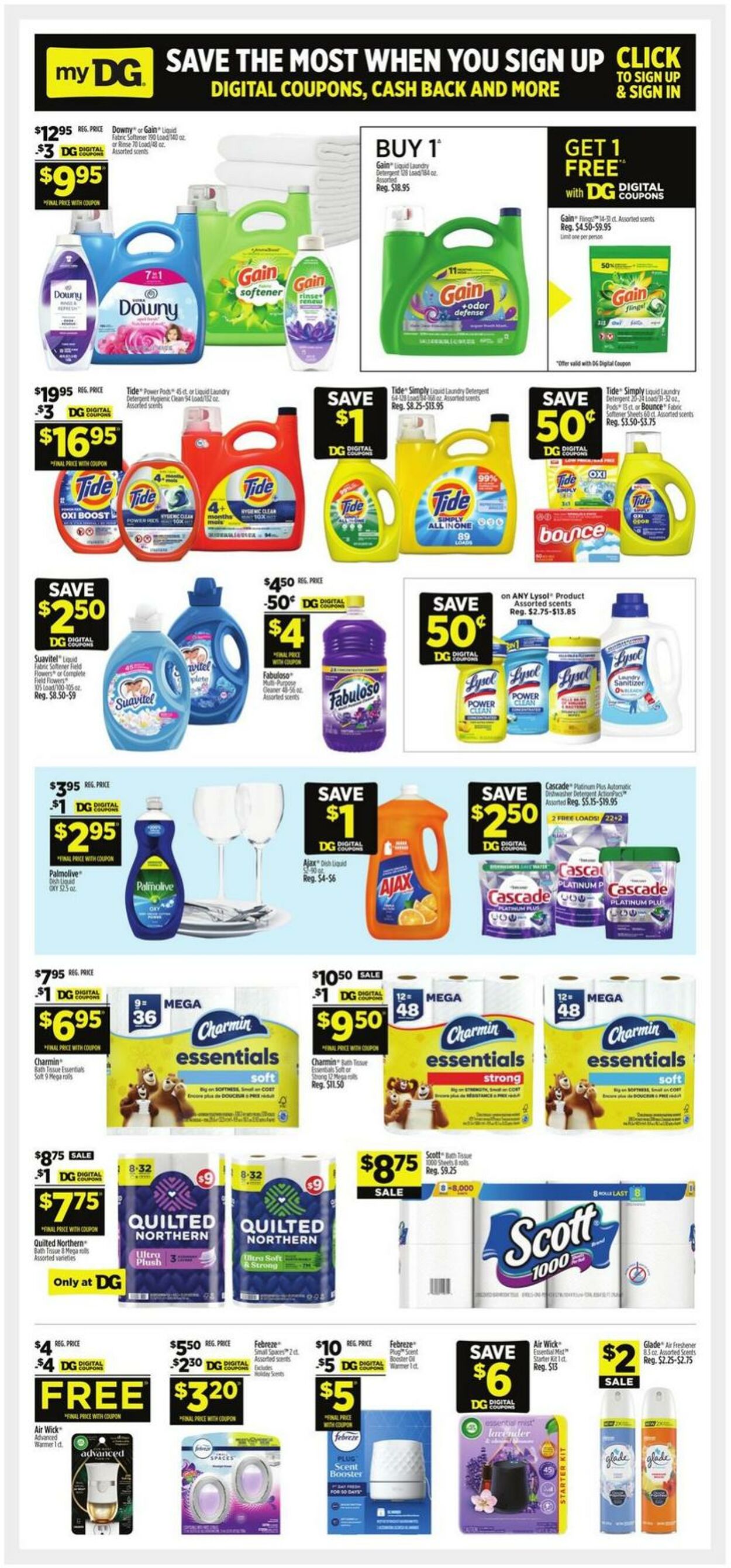 Weekly ad Dollar General 01/19/2025 - 01/25/2025