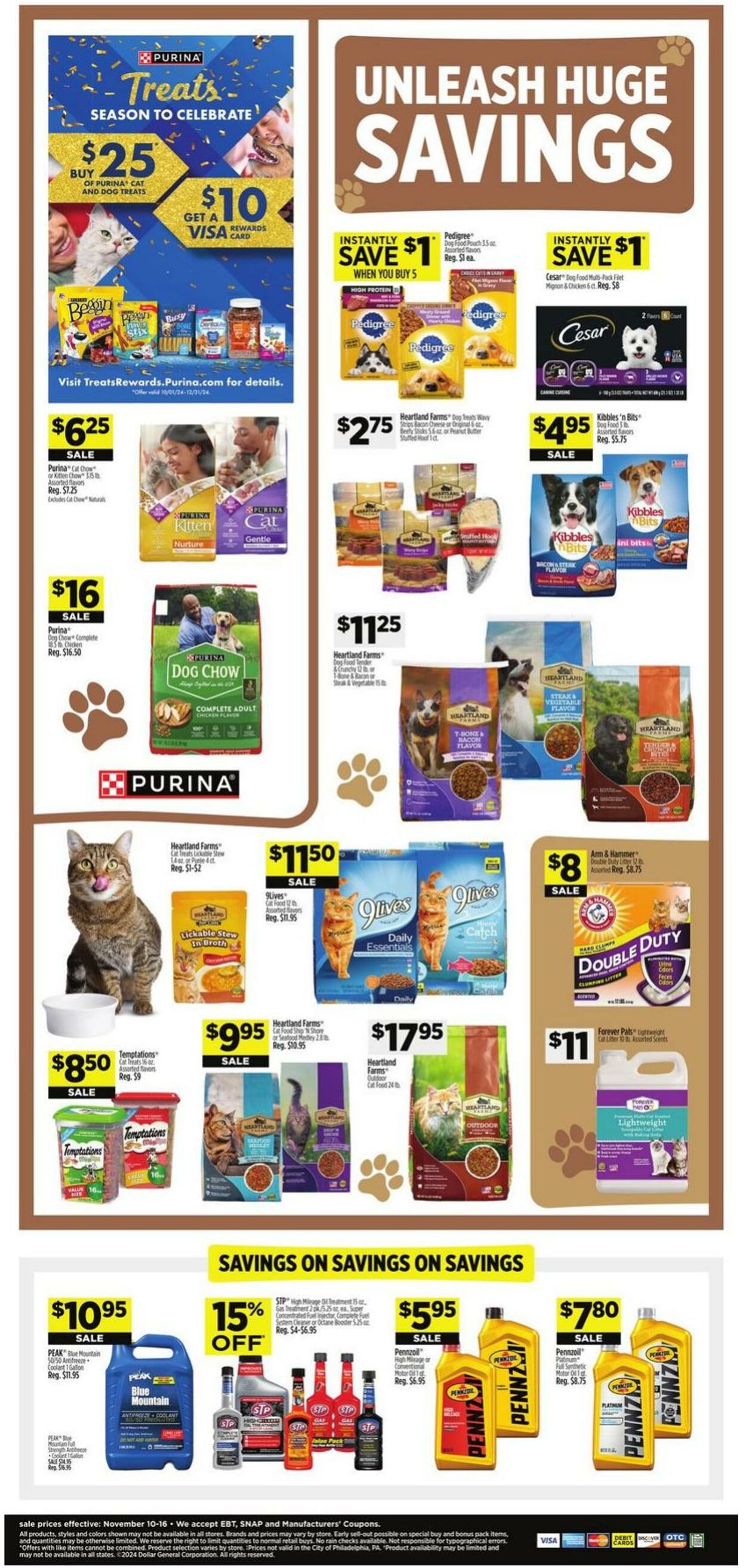 Weekly ad Dollar General 11/10/2024 - 11/16/2024