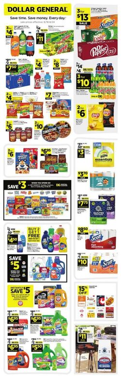 Weekly ad Dollar General 08/18/2024 - 08/24/2024