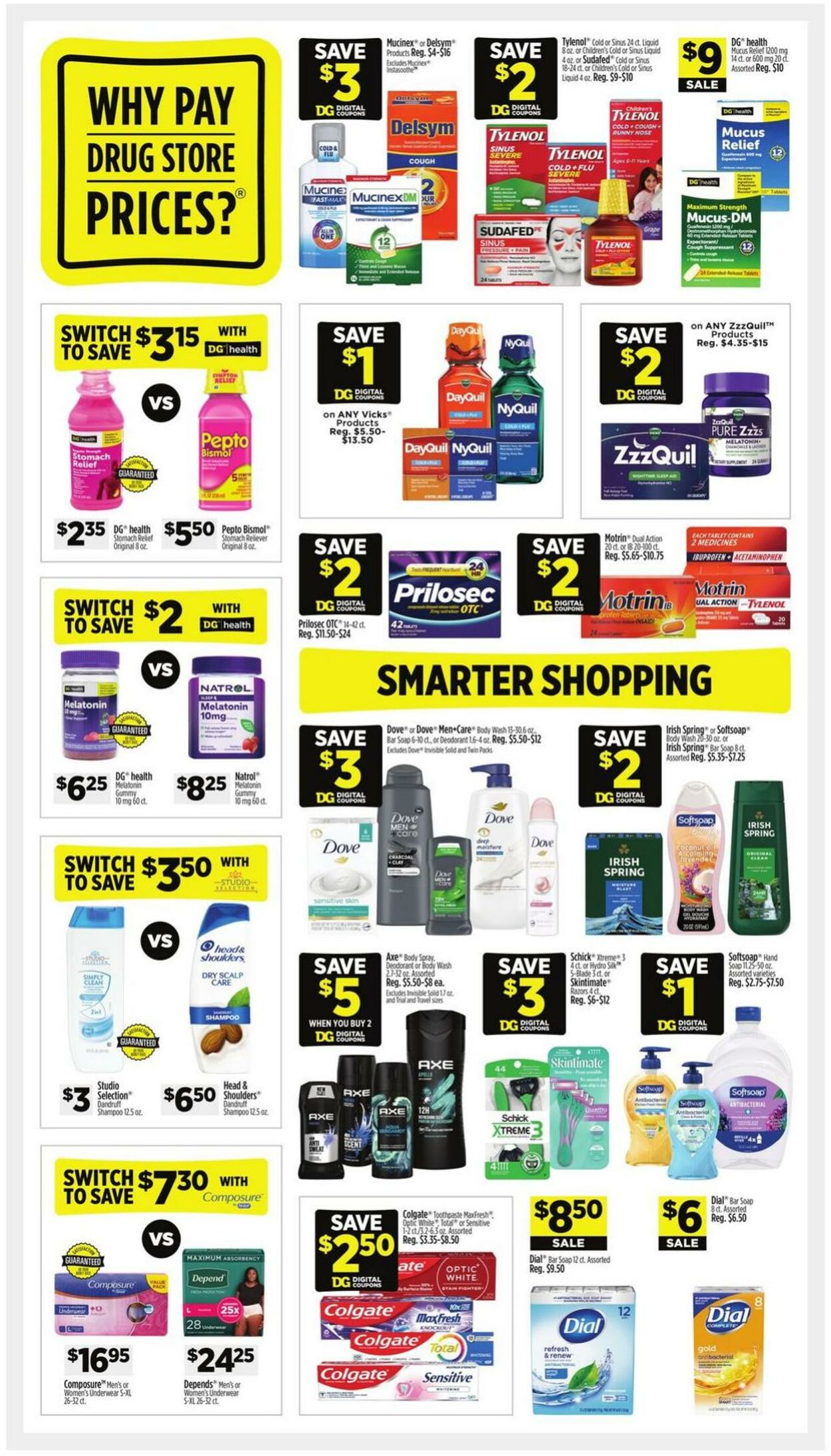 Weekly ad Dollar General 01/12/2025 - 01/18/2025