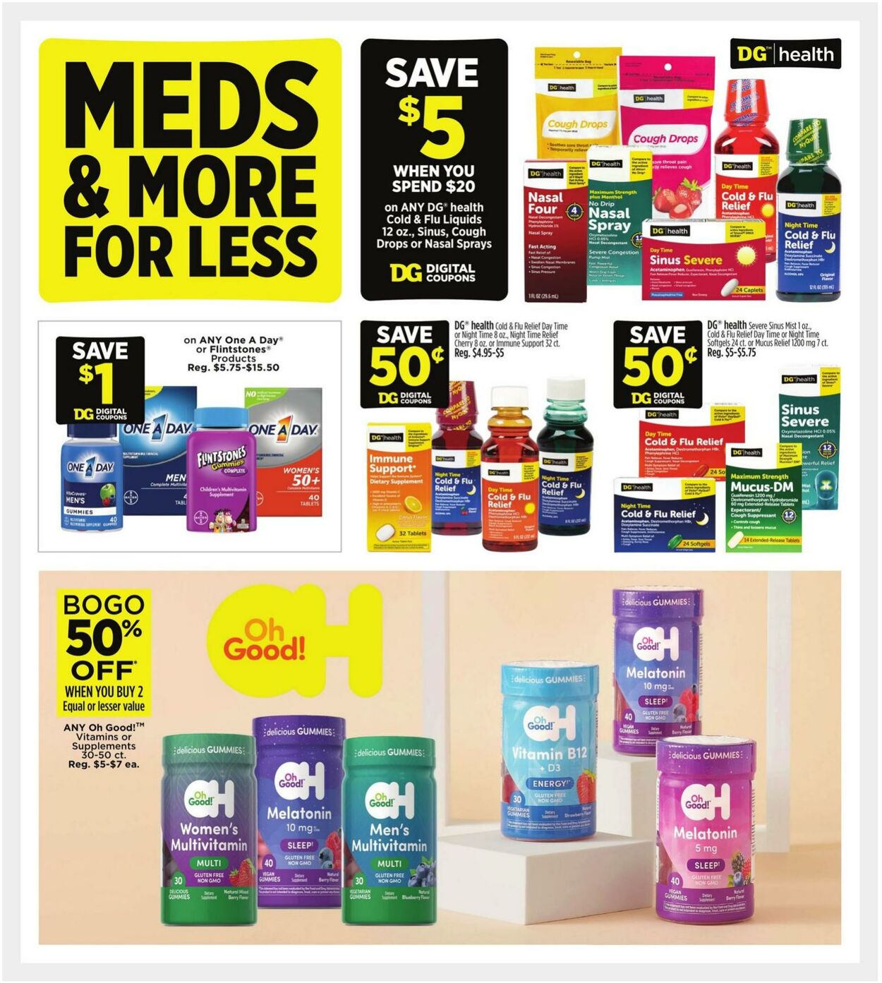 Weekly ad Dollar General 01/12/2025 - 01/18/2025