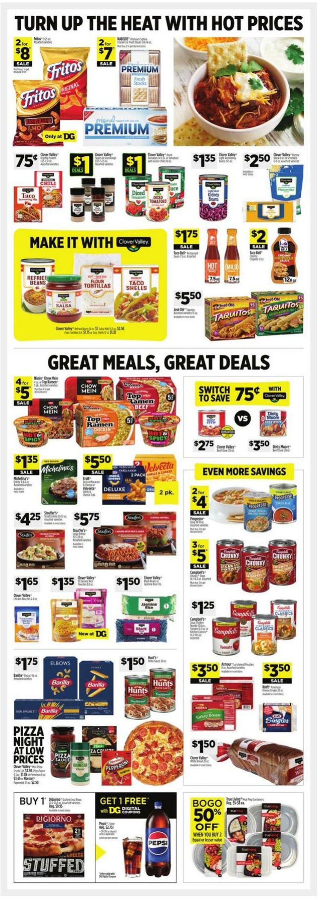 Weekly ad Dollar General 01/12/2025 - 01/18/2025