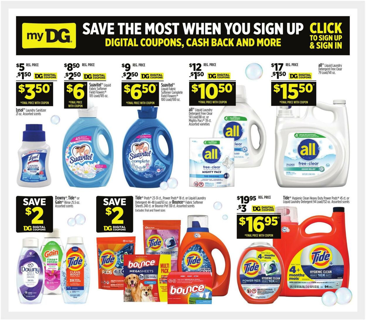 Weekly ad Dollar General 01/12/2025 - 01/18/2025