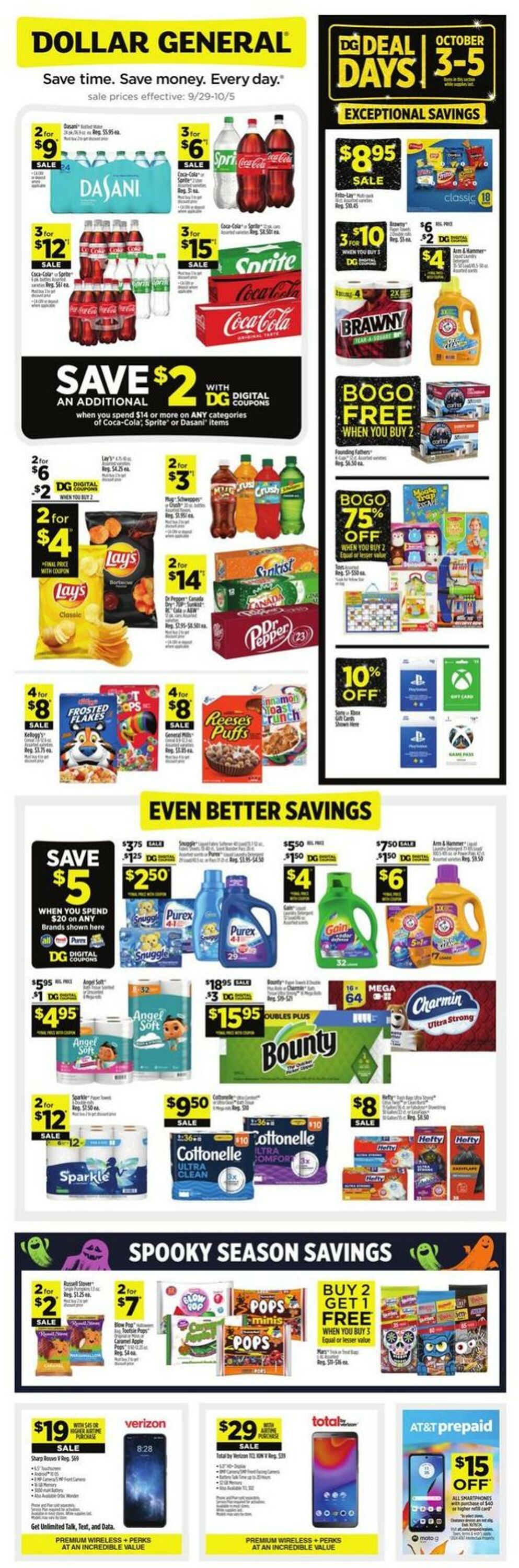 Weekly ad Dollar General 09/29/2024 - 10/05/2024