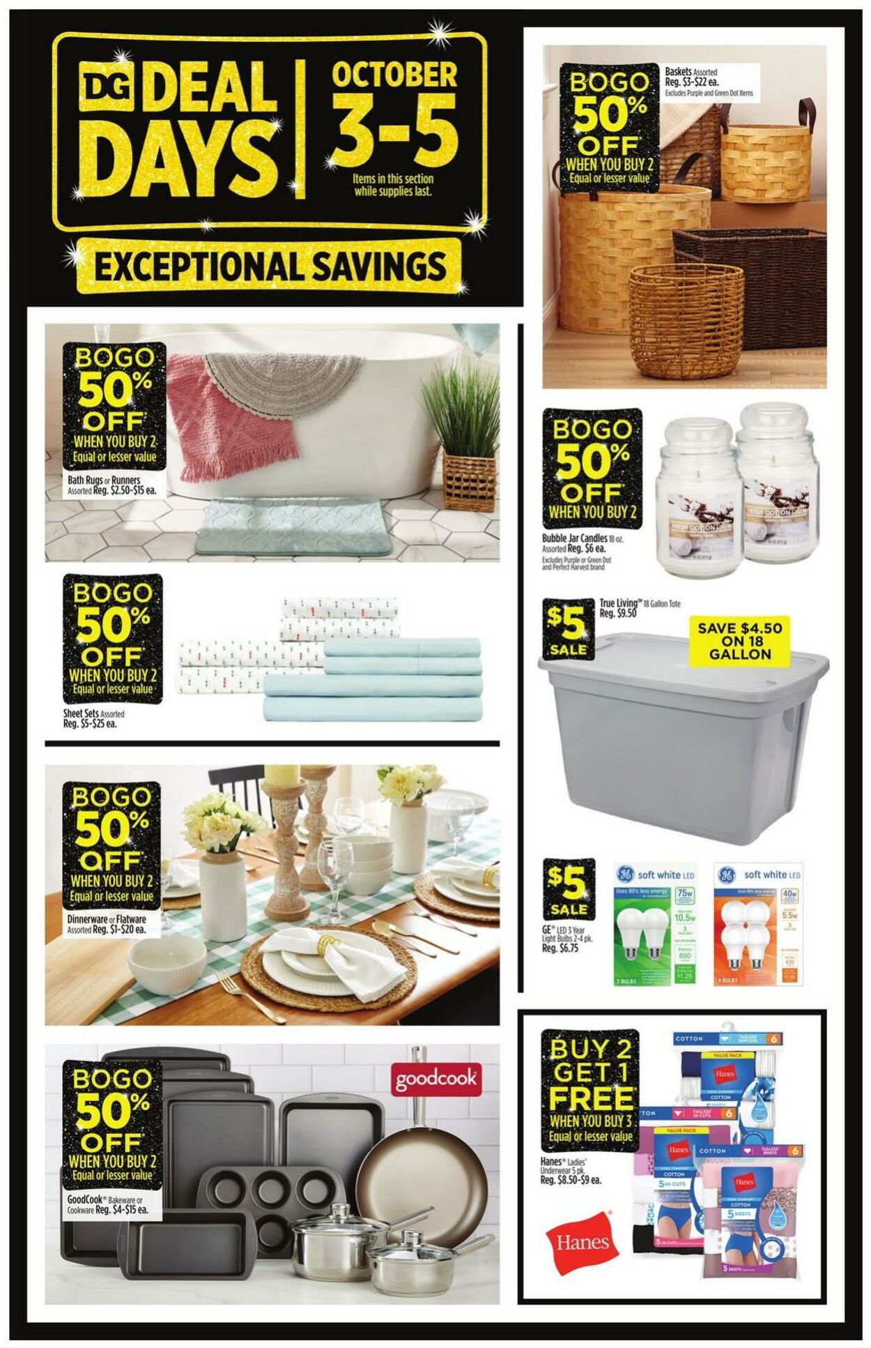 Weekly ad Dollar General 09/29/2024 - 10/05/2024