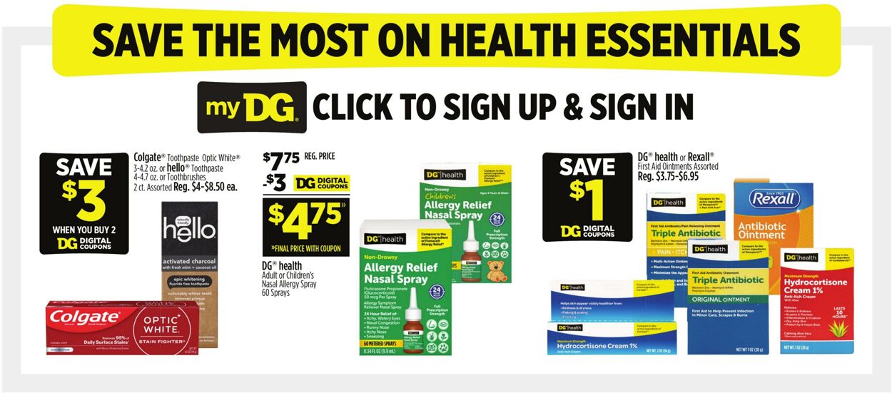 Weekly ad Dollar General 07/06/2025 - 07/12/2025
