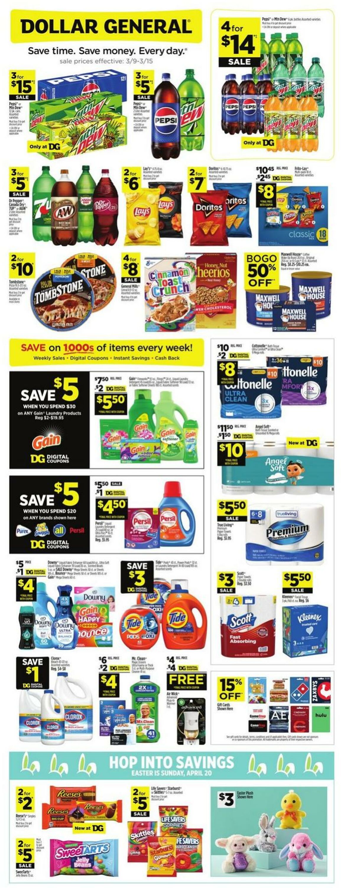 Dollar General Promotional weekly ads