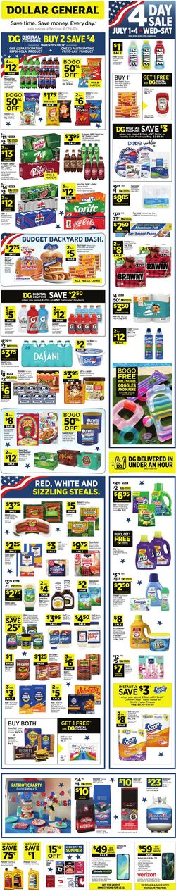Weekly ad Dollar General 06/28/2026 - 07/04/2026