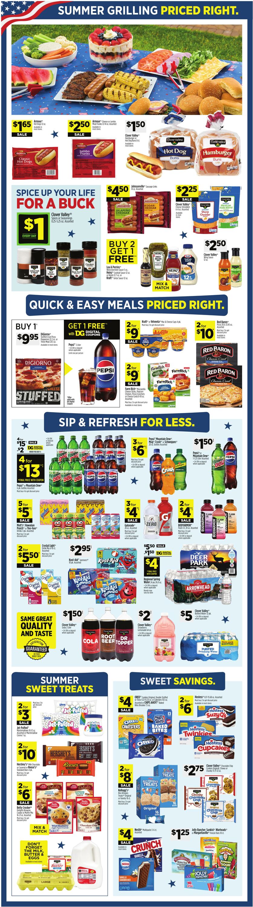 Weekly ad Dollar General 06/21/2026 - 06/27/2026