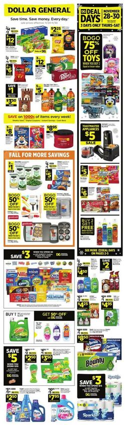 Weekly ad Dollar General 11/24/2024 - 11/30/2024