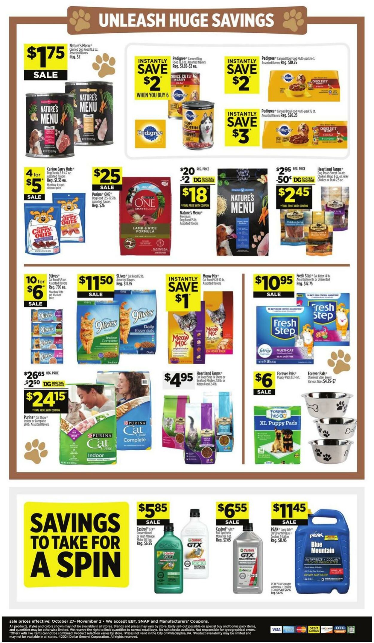 Weekly ad Dollar General 10/27/2024 - 11/02/2024