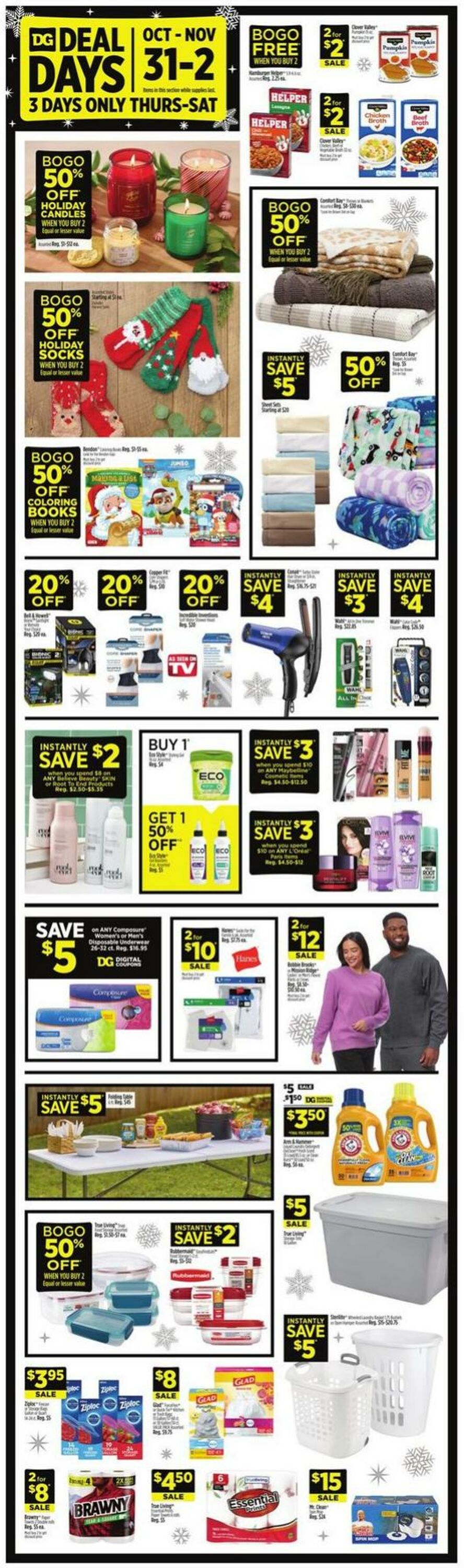 Weekly ad Dollar General 10/27/2024 - 11/02/2024