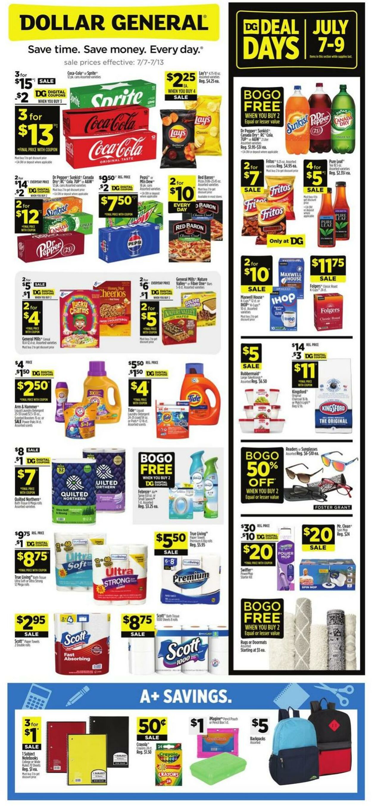 Weekly ad Dollar General 07/07/2024 - 07/13/2024