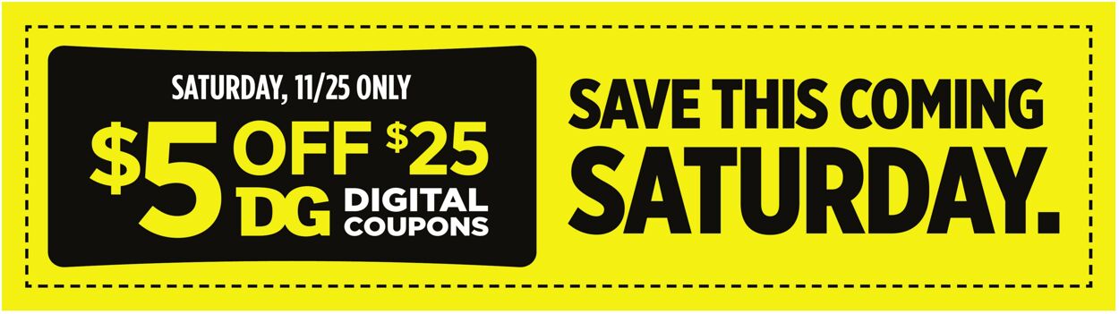 Weekly ad Dollar General 11/19/2023 - 11/25/2023