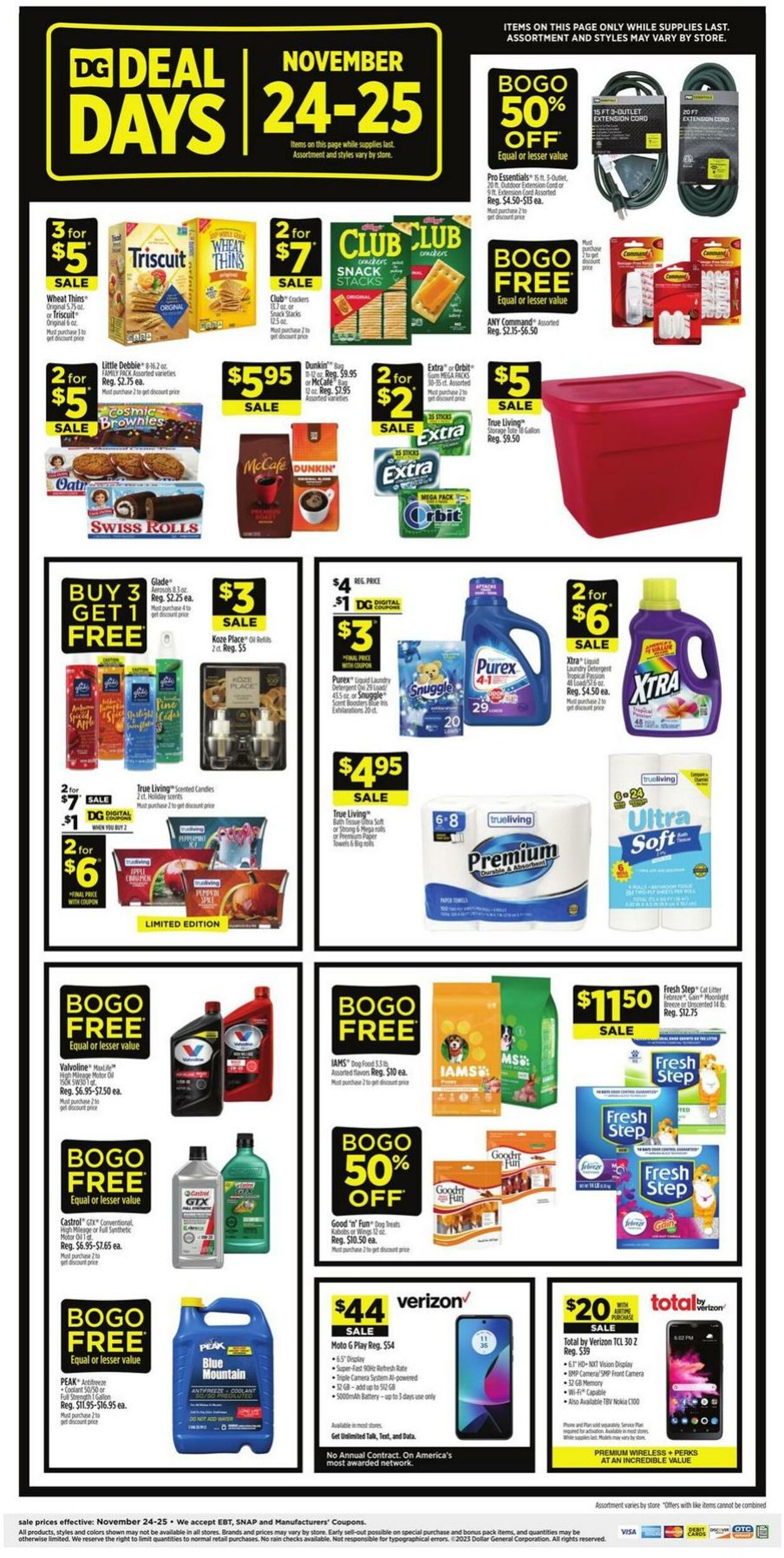 Weekly ad Dollar General 11/19/2023 - 11/25/2023