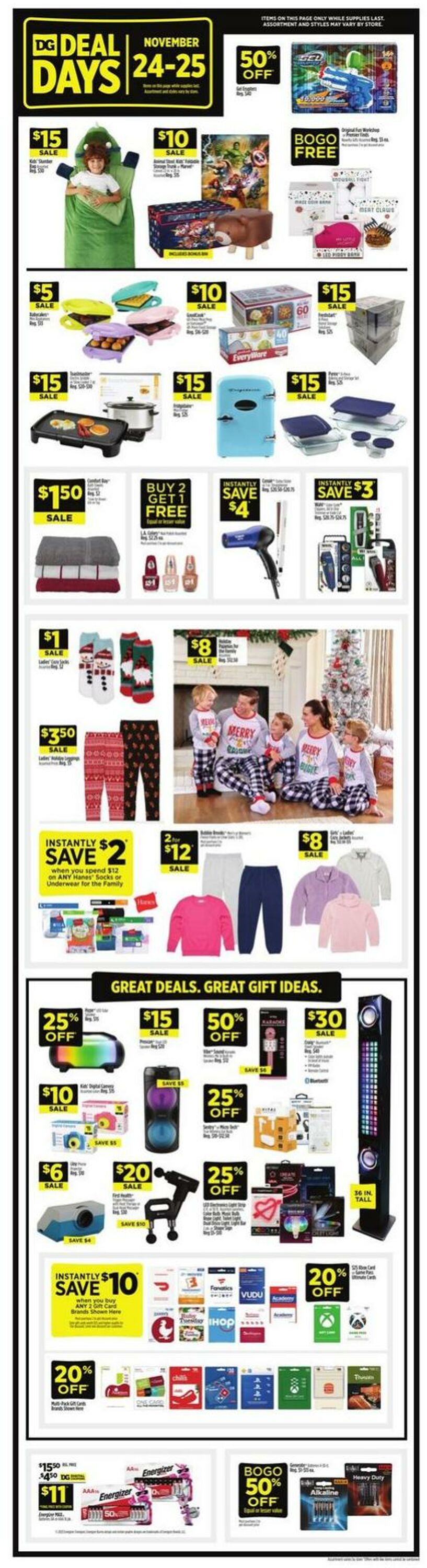 Weekly ad Dollar General 11/19/2023 - 11/25/2023