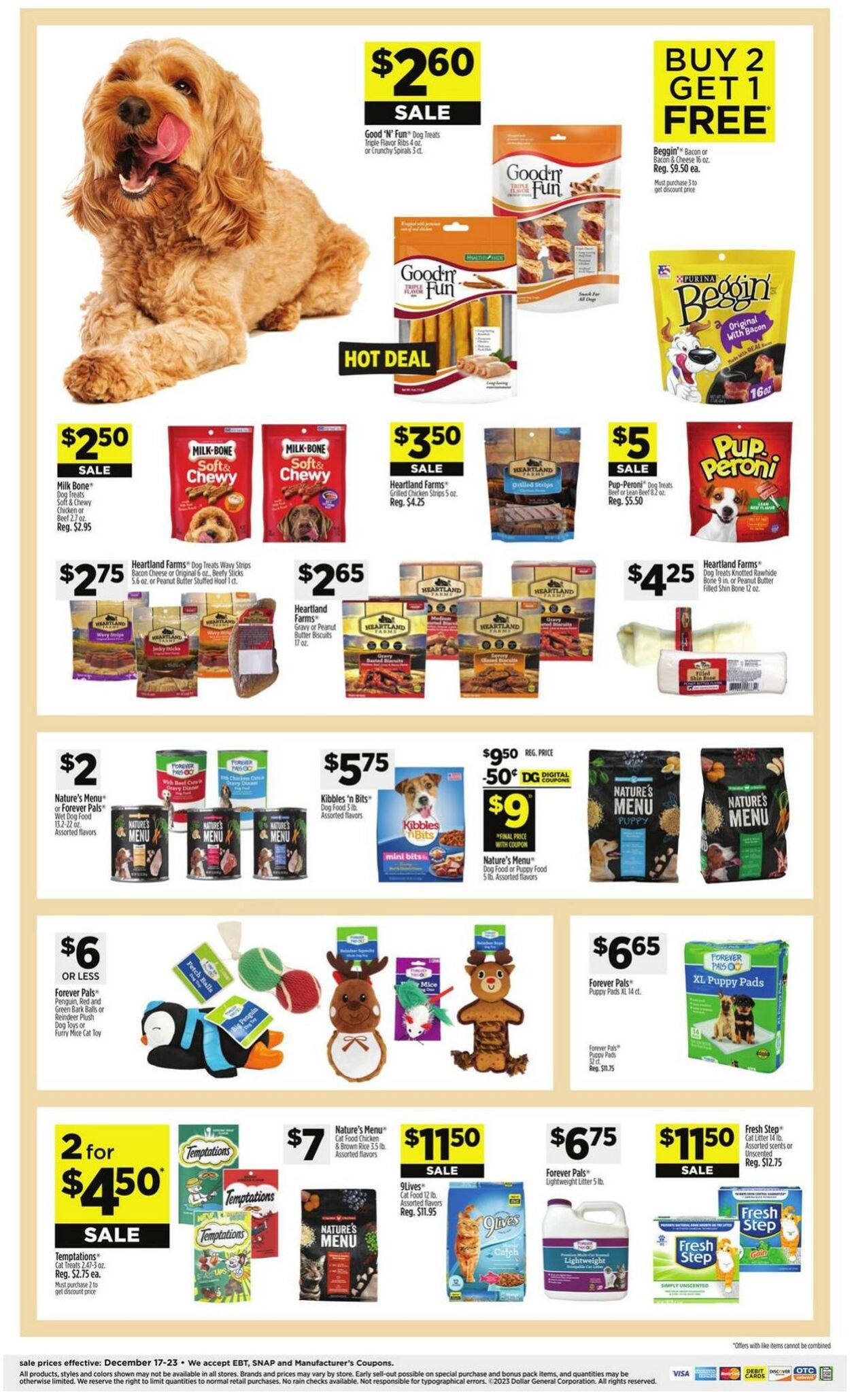 Weekly ad Dollar General 12/17/2023 - 12/23/2023