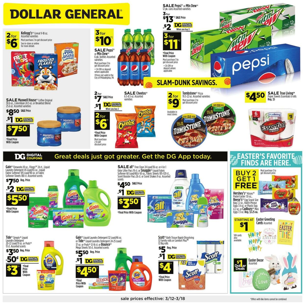 Weekly ad Dollar General 03/12/2023 - 03/18/2023