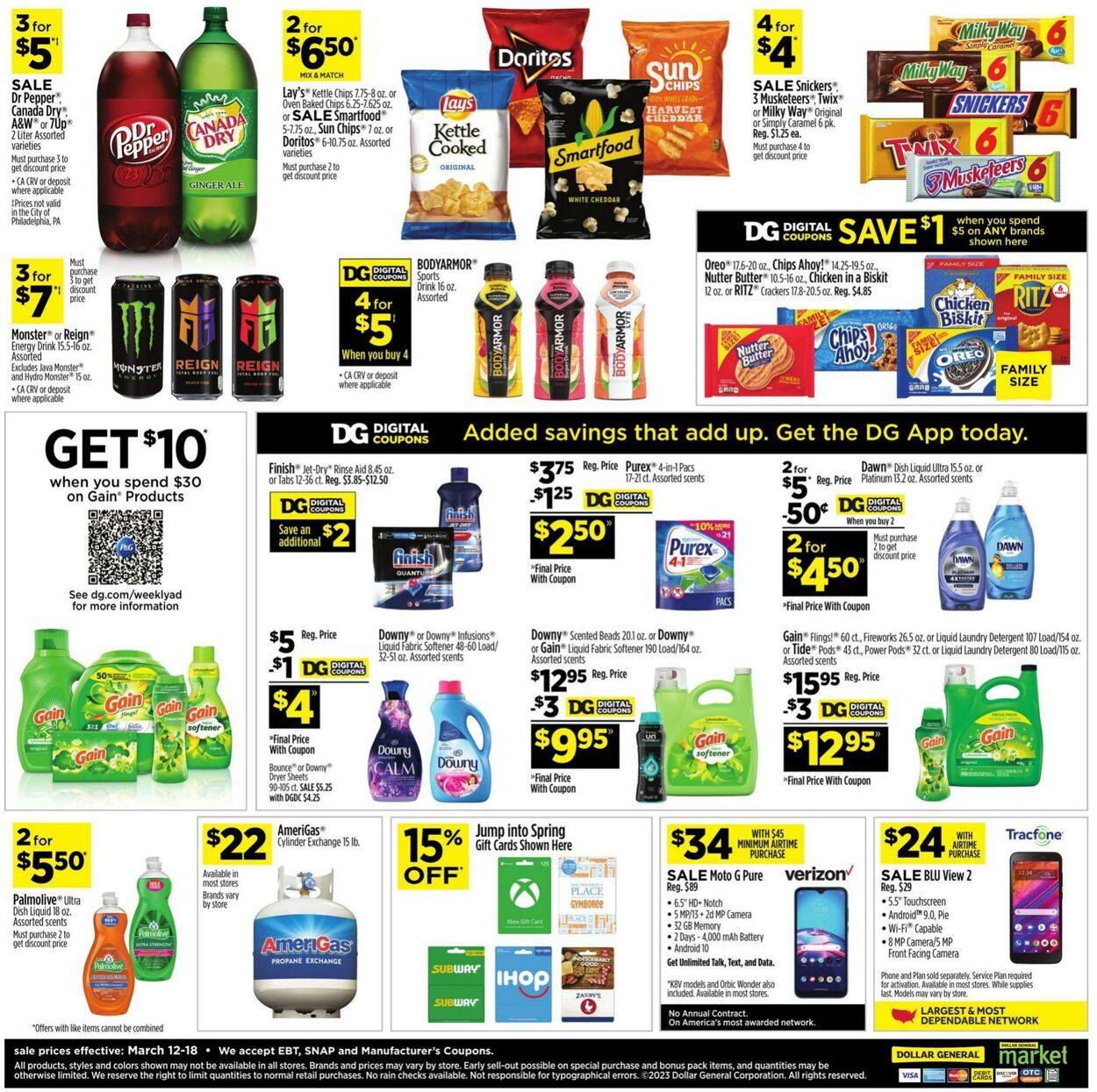 Weekly ad Dollar General 03/12/2023 - 03/18/2023