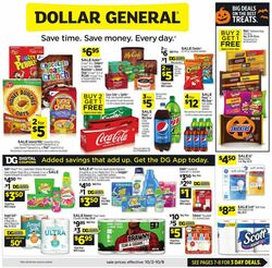 Weekly ad Dollar General 10/02/2022-10/08/2022