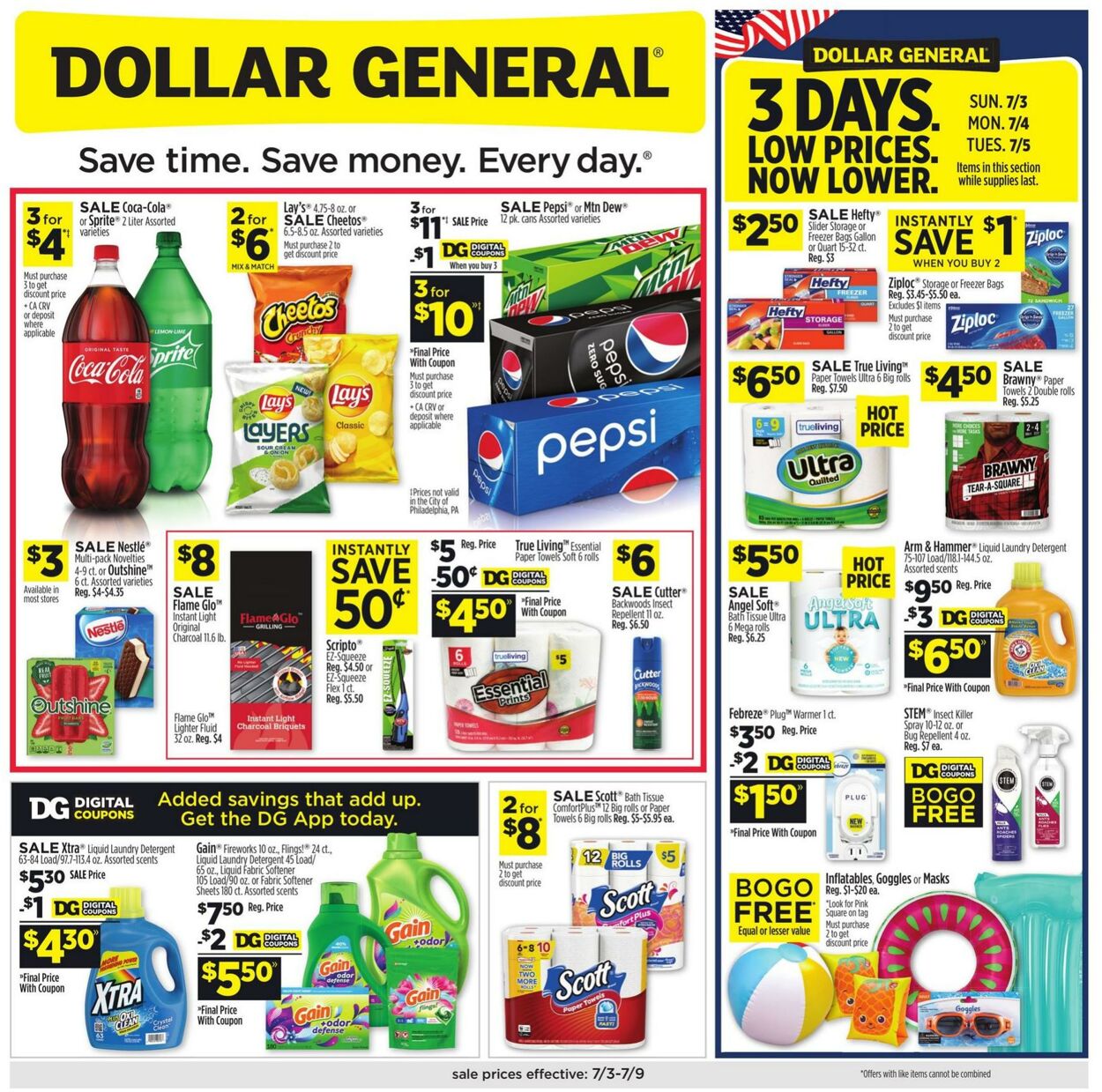 Weekly ad Dollar General 07/03/2022 - 07/09/2022