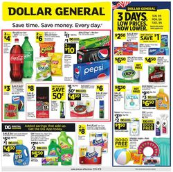 Weekly ad Dollar General 07/03/2022-07/09/2022