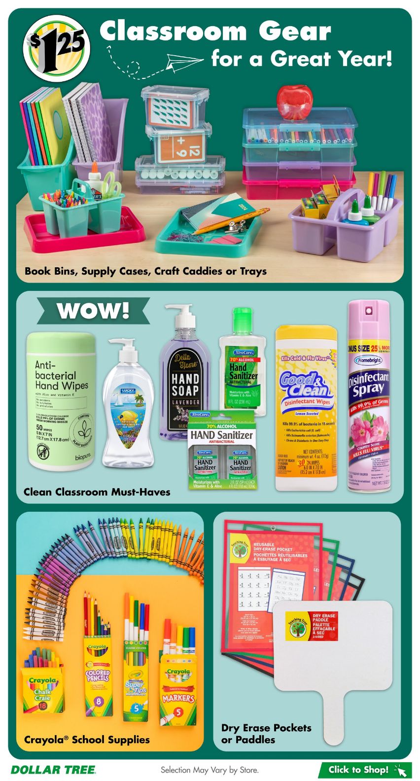 Weekly ad Dollar Tree 08/18/2024 - 09/02/2024