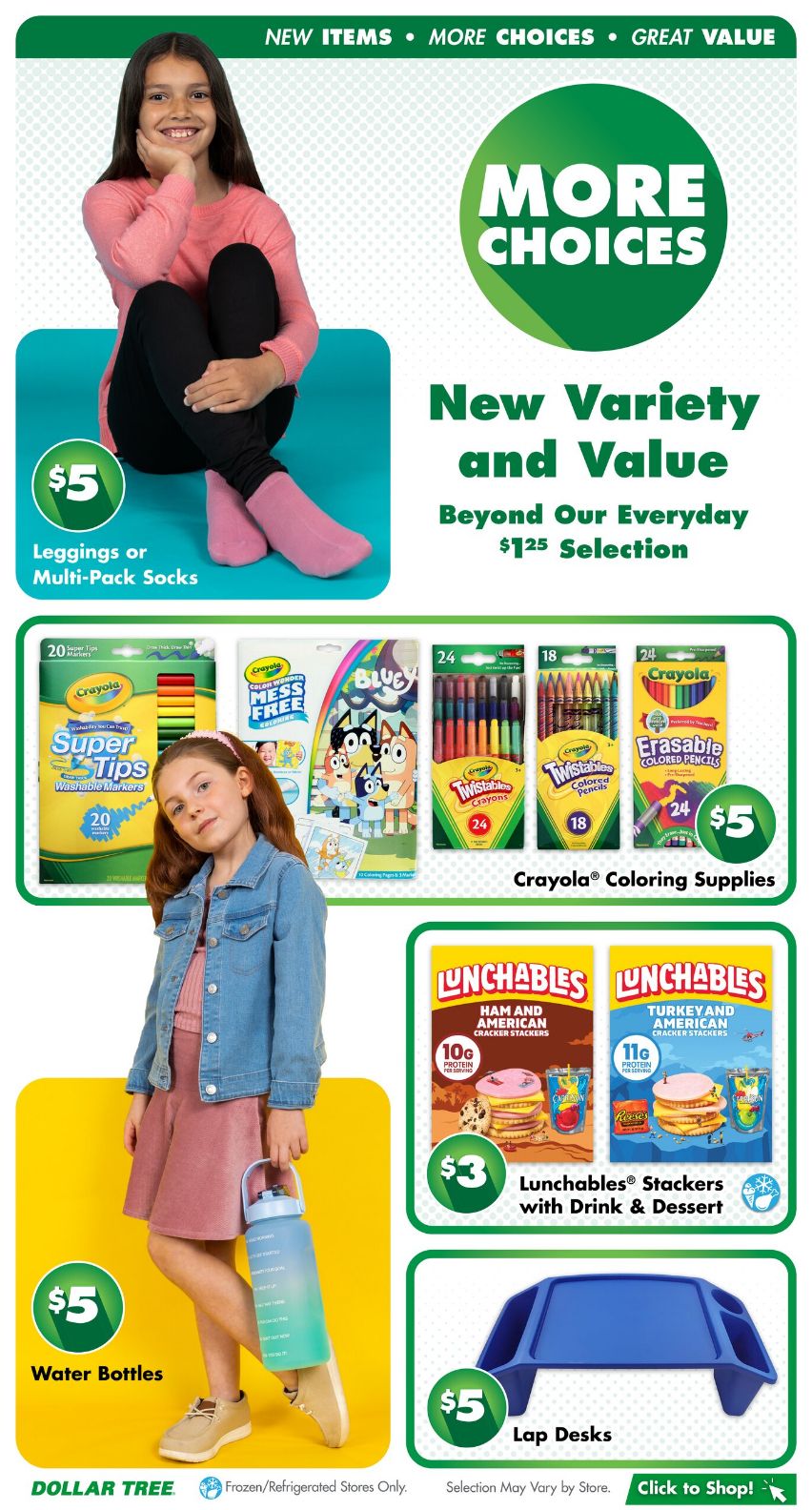 Weekly ad Dollar Tree 07/05/2025 - 07/26/2025