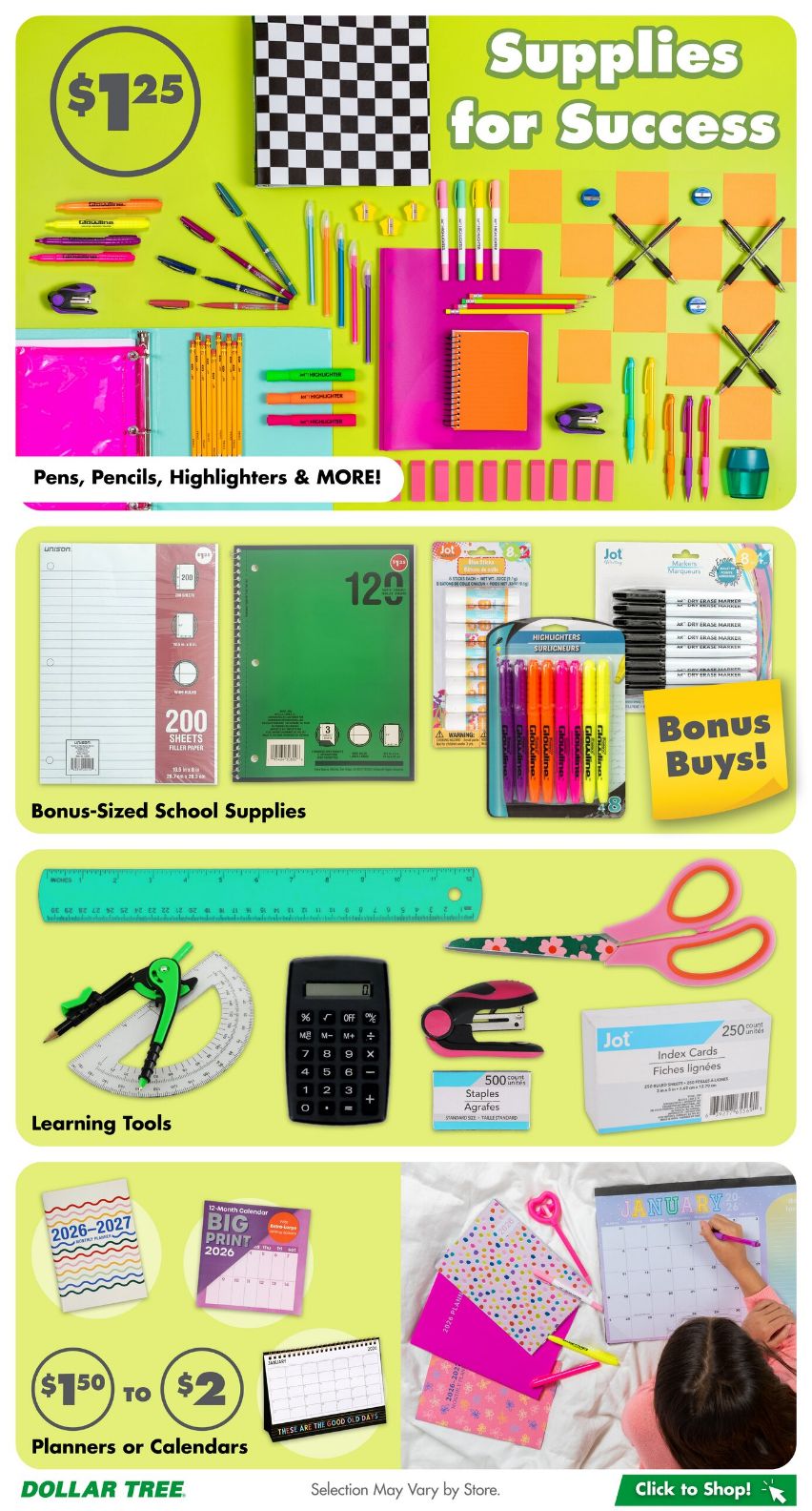 Weekly ad Dollar Tree 07/05/2025 - 07/26/2025