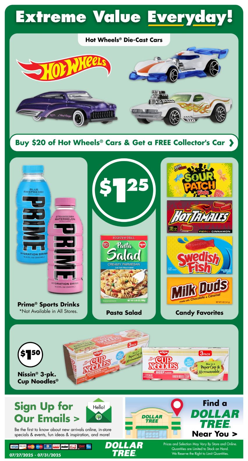 Weekly ad Dollar Tree 07/27/2025 - 08/16/2025