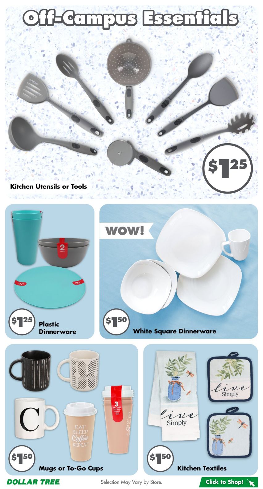 Weekly ad Dollar Tree 07/27/2025 - 08/16/2025