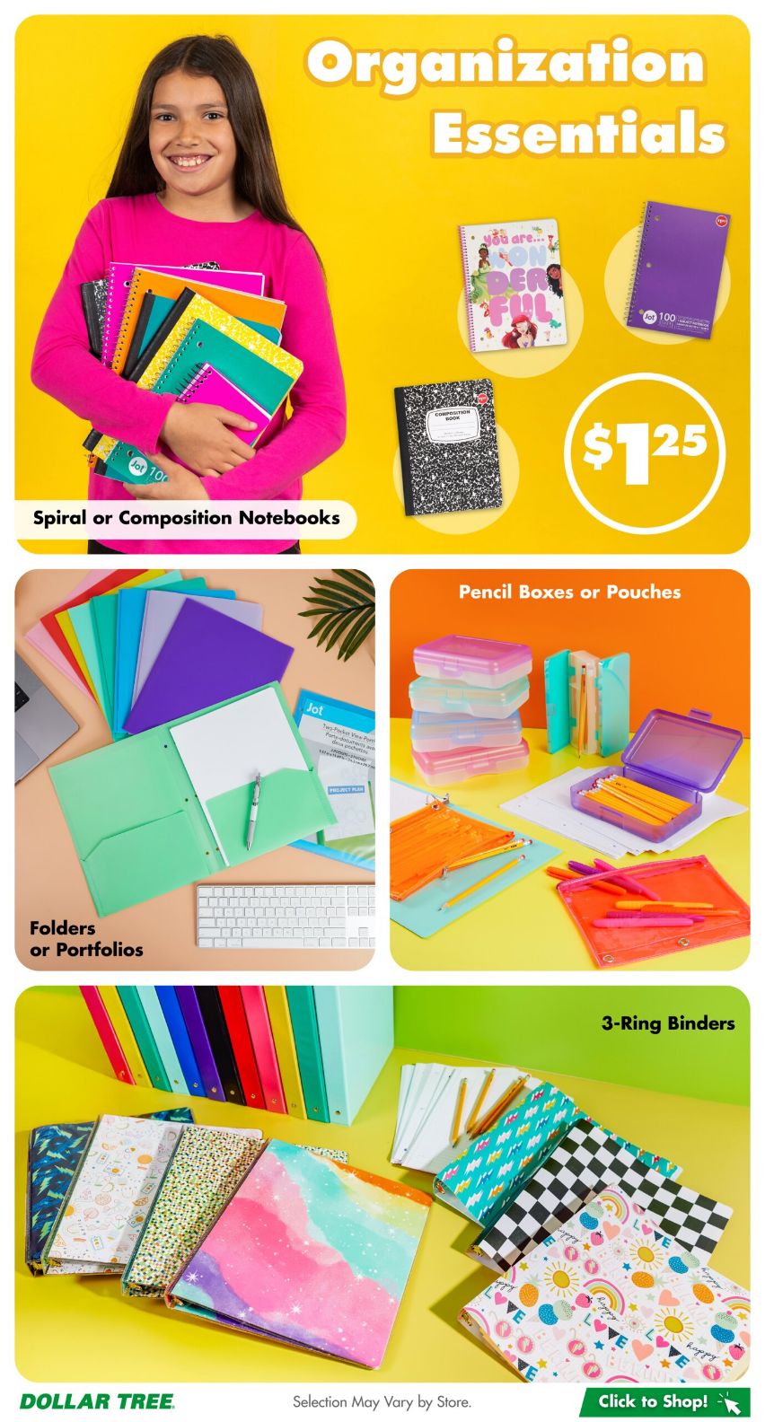 Weekly ad Dollar Tree 07/27/2025 - 08/16/2025