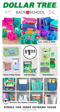 Weekly ad Dollar Tree 07/27/2025 - 08/16/2025
