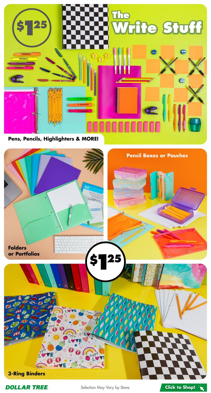 Weekly ad Dollar Tree 08/17/2025 - 09/01/2025