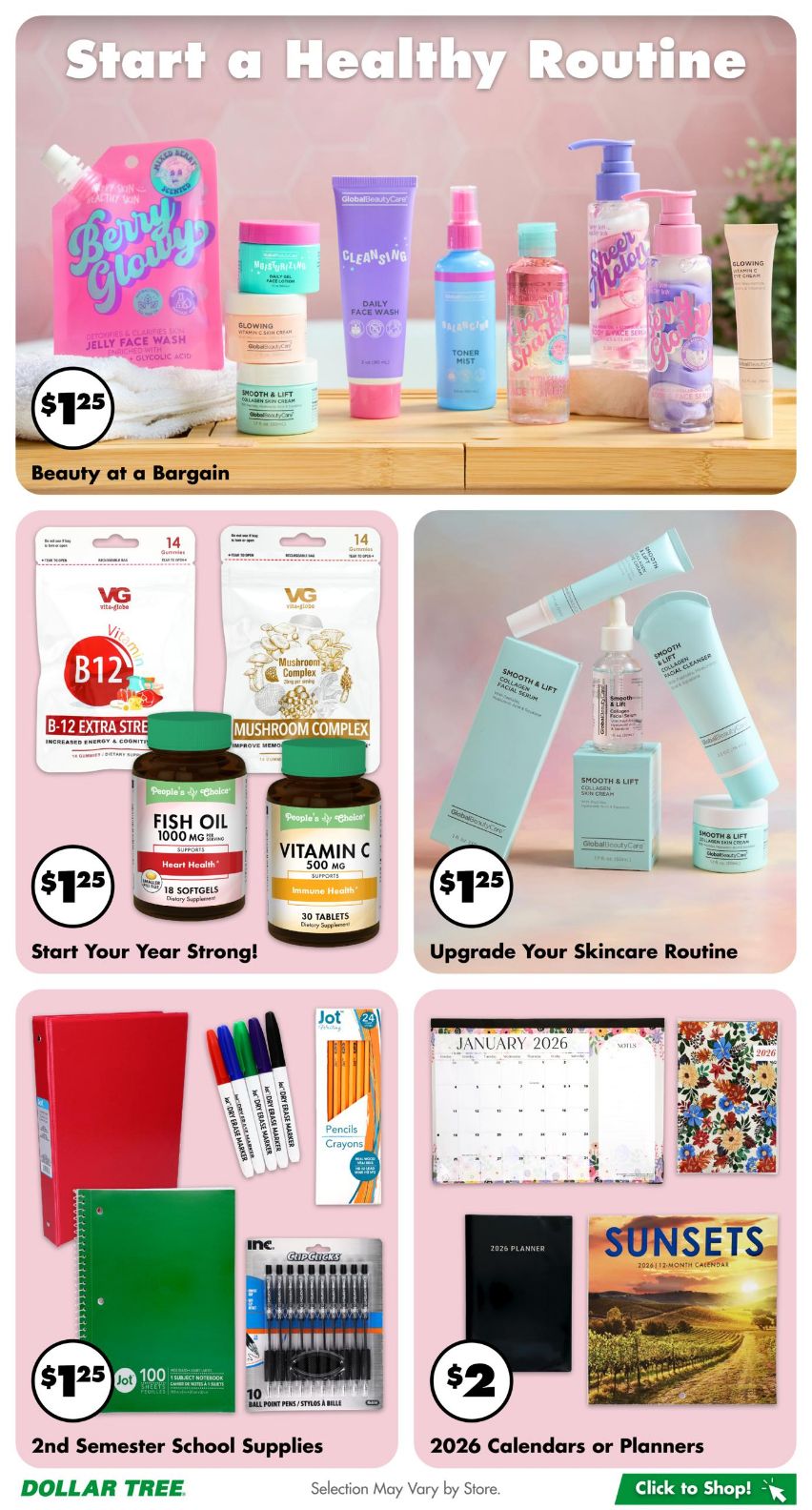 Weekly ad Dollar Tree 12/26/2025 - 12/31/2025