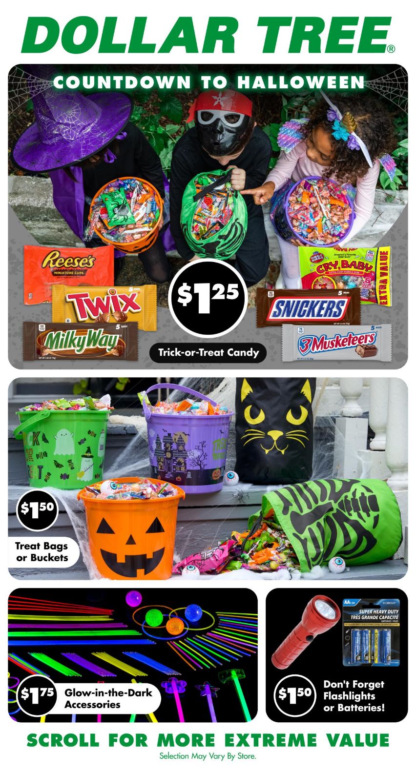 Weekly ad Dollar Tree 10/12/2025 - 10/31/2025
