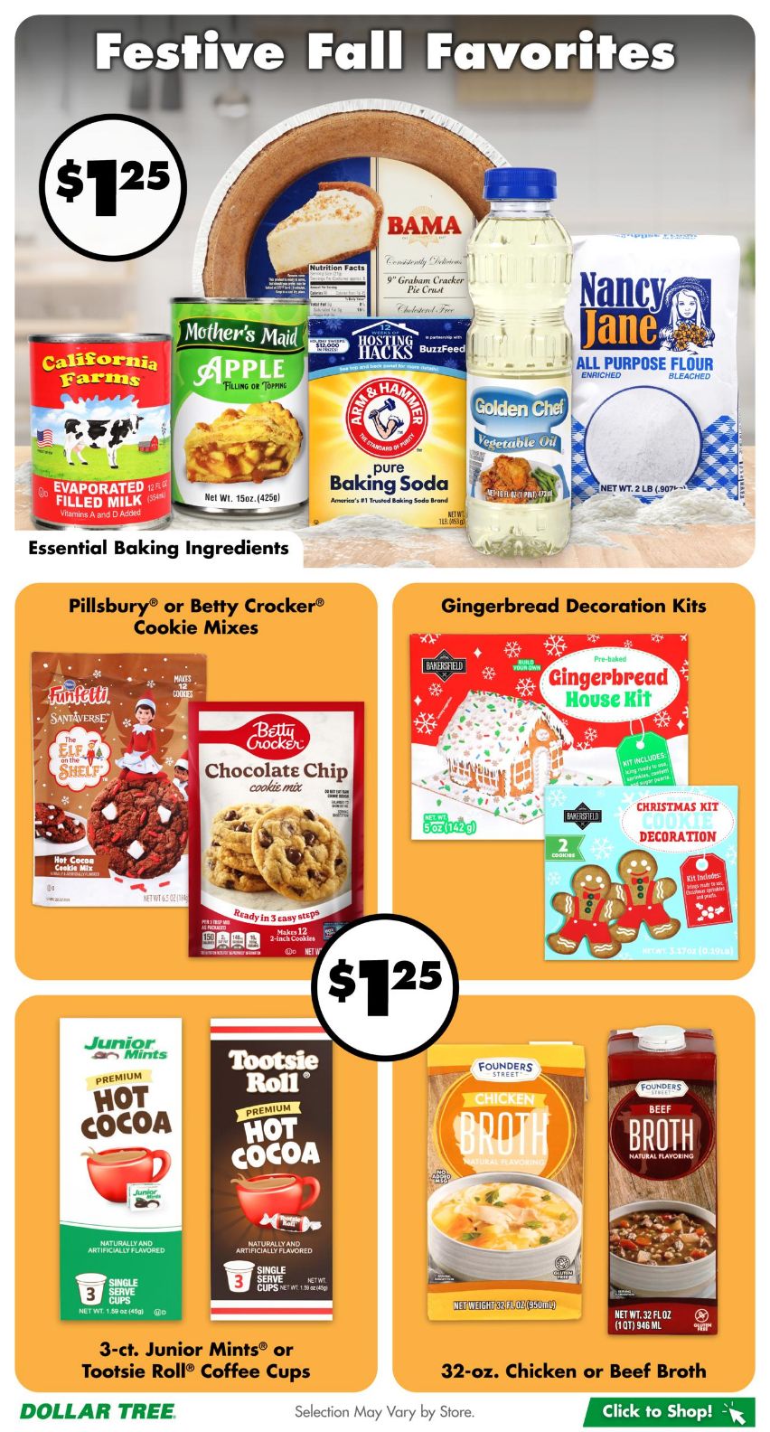 Weekly ad Dollar Tree 10/12/2025 - 10/31/2025
